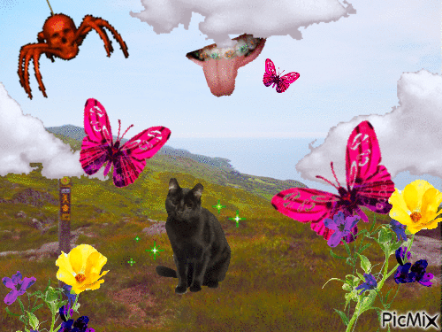 My lovely hike - Free animated GIF
