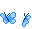 BLUE LITTLE  BUTTERFLYS GIF bleu petite papillon - Free animated GIF Animated GIF